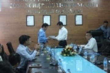 DQS tiếp nhận và bổ nhiệm Phó Tổng giám đốc Nguyễn Anh Minh
