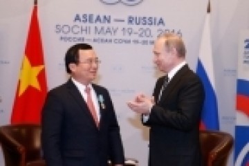 Tổng thống Nga V.Putin tặng Huân chương Hữu nghị Liên bang Nga cho Chủ tịch HĐTV Tập đoàn Nguyễn Quốc Khánh