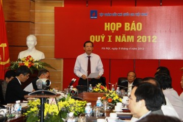 Petrovietnam has organized a press conference in quarter I/2012